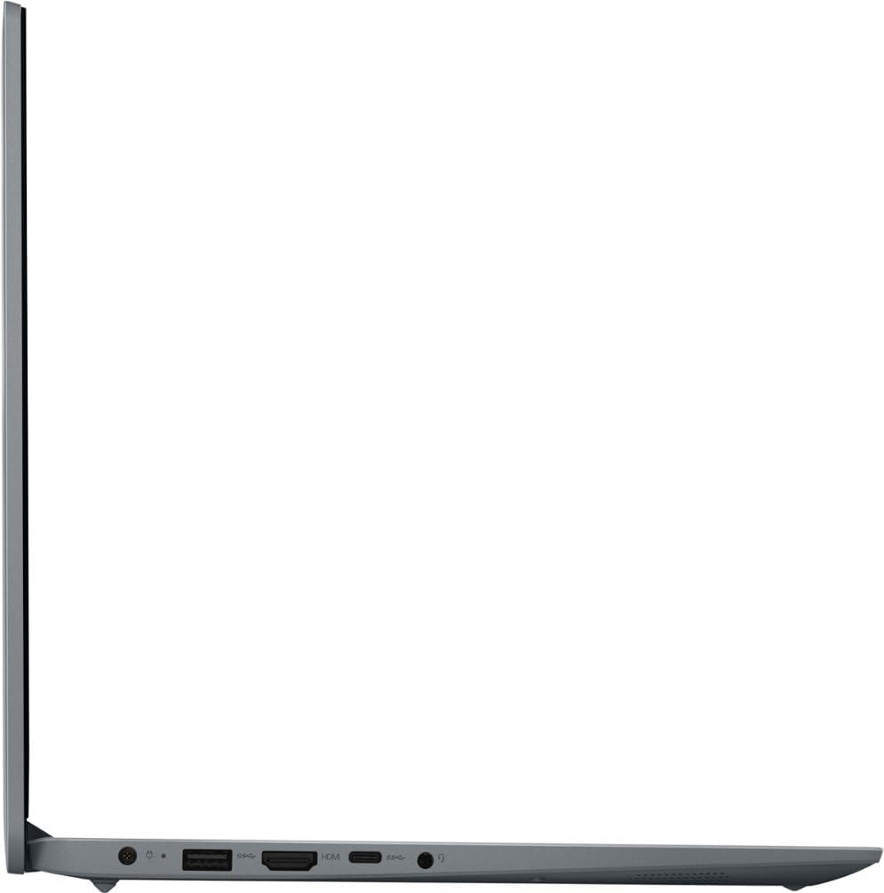 Lenovo Ideapad 1 15.6' HD Laptop | AMD Athlon Silver 7120U Processor | 4GB RAM DDR5 | 128GB SSD | AMD Radeon Graphics | Windows 11 Home | Grey | Bundle with Office 365