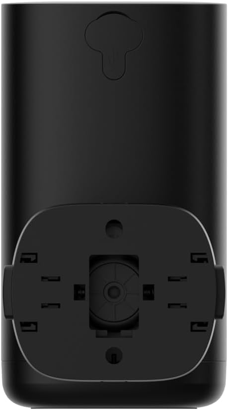 Lorex 4K Battery-Operated Wi-Fi Spotlight Camera | Black | 2-Way Talk | Color Night Vision | Person & Vehicle Detection | Siren | MicroSD Not Included | Cloud-Enabled | IP65 Weatherproof