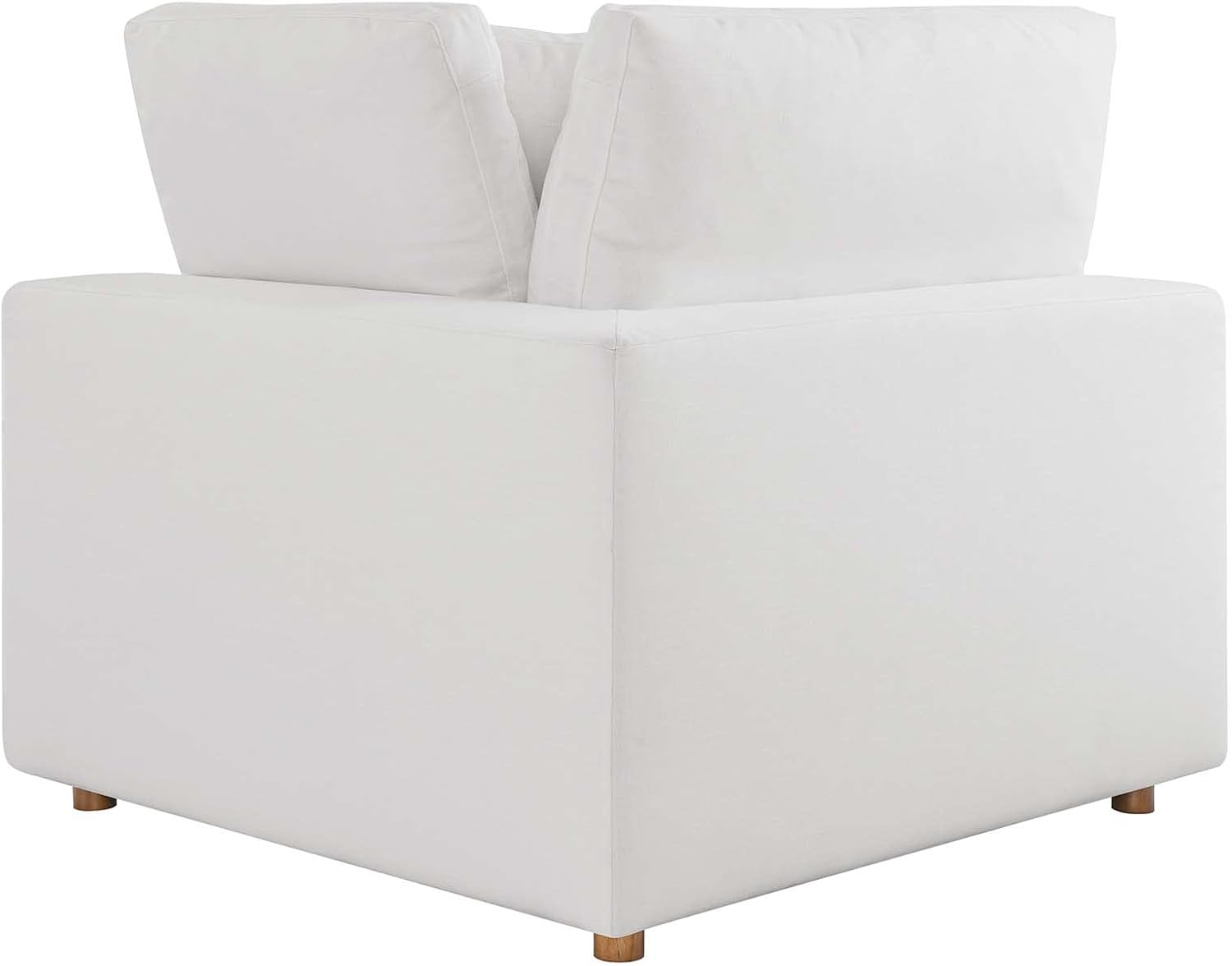 Modway Commix Down-Filled Overstuffed Upholstered 4-Piece Sectional Sofa