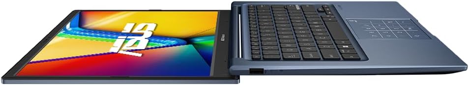 ASUS Vivobook 14 2025 Business Laptop 14' FHD 10-Core Intel i7-1355U 40GB DDR4 2TB SSD Intel Iris Xe Graphics Wi-Fi 5 Win10 Home w/ONT 32GB USB