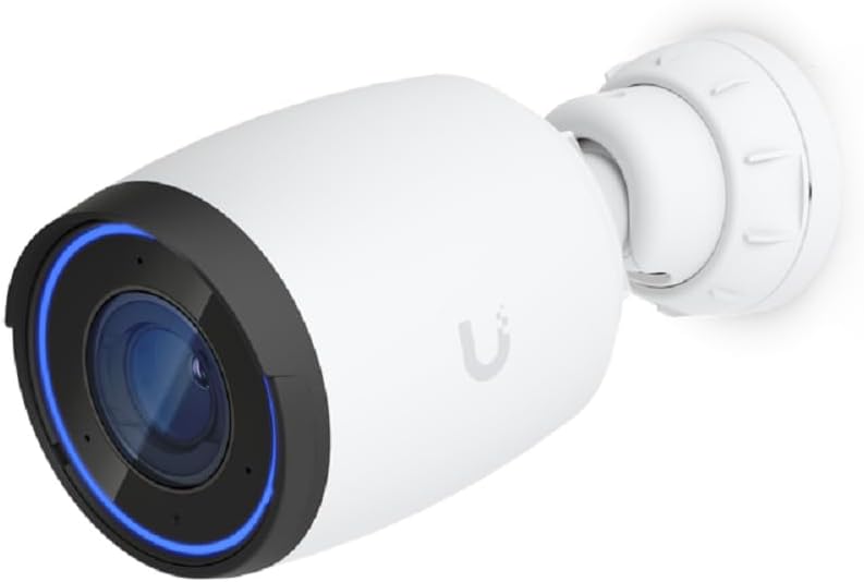 Ubiquiti UniFi Protect UVC-AI-Pro-White 8 Megapixel Indoor/Outdoor 4K Network Camera - Color - White