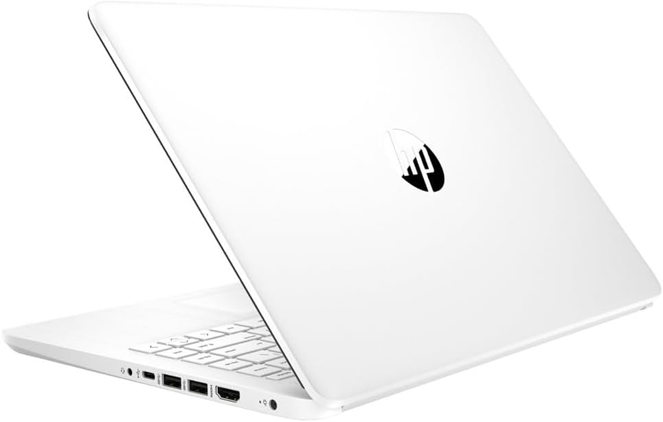 HP 14' Laptop, 4GB RAM, 64 GB eMMC, Intel Celeron N4120, Webcam, WiFi 6, Bluetooth, HDMI, Windows 11 Pro & Microsoft Office Lifetime License