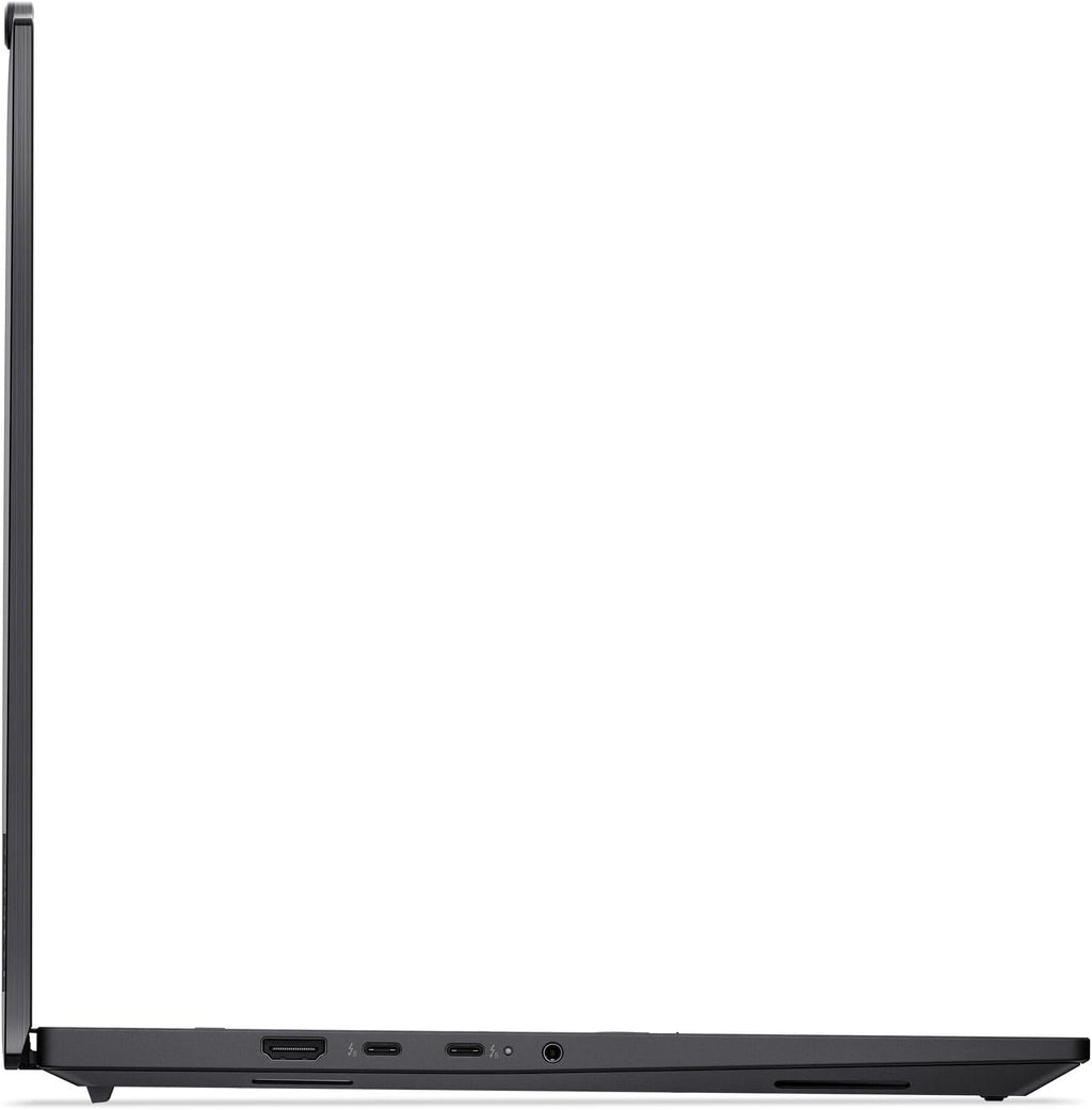 Lenovo ThinkPad T1g Gen 8, AI Laptop, Intel Ultra 9 285H vPro (5.4 GHz), 16' 4K (3840 x 2400) 800 nits, 64GB DDR5, 2TB Gen5 SSD, NVIDIA RTX 5070, 5MP Camera Computer Vision, Win 11 Pro- Black