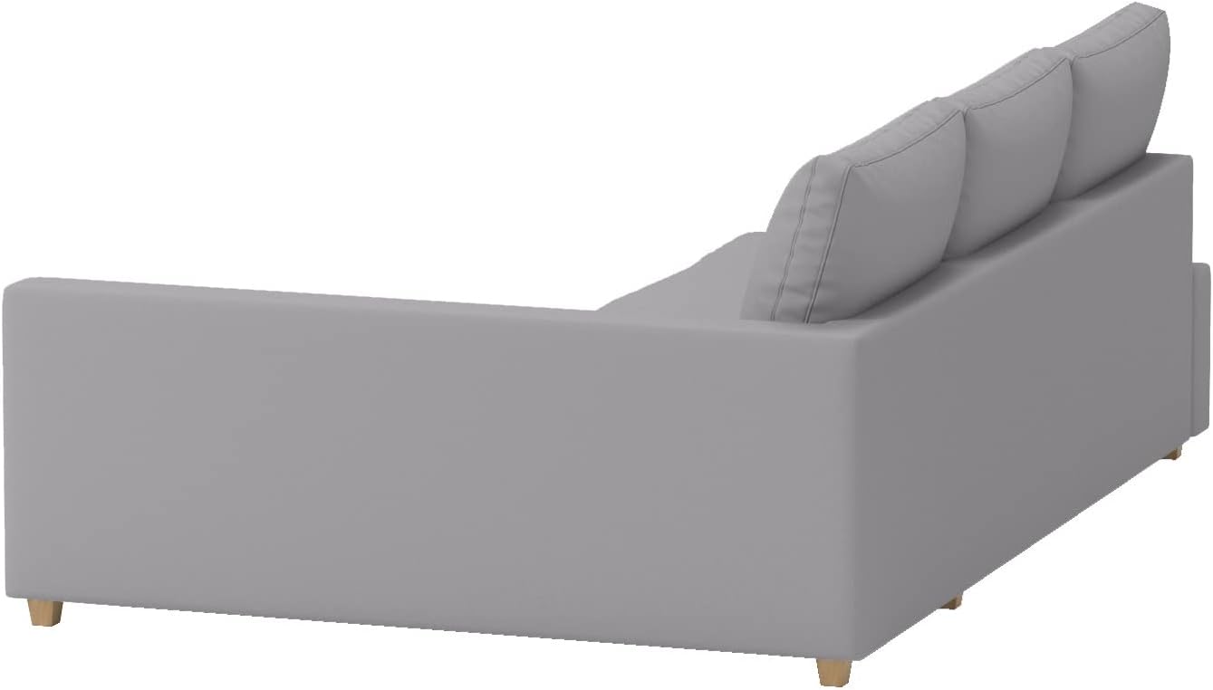 Durable Polyester Flax Friheten Sleeper Sofa Cover Replacement is Compatible with IKEA Friheten Sofa Bed, Or Corner, Or Sectional Slipcover. Sofa Cover Only (LG Arm On Left)