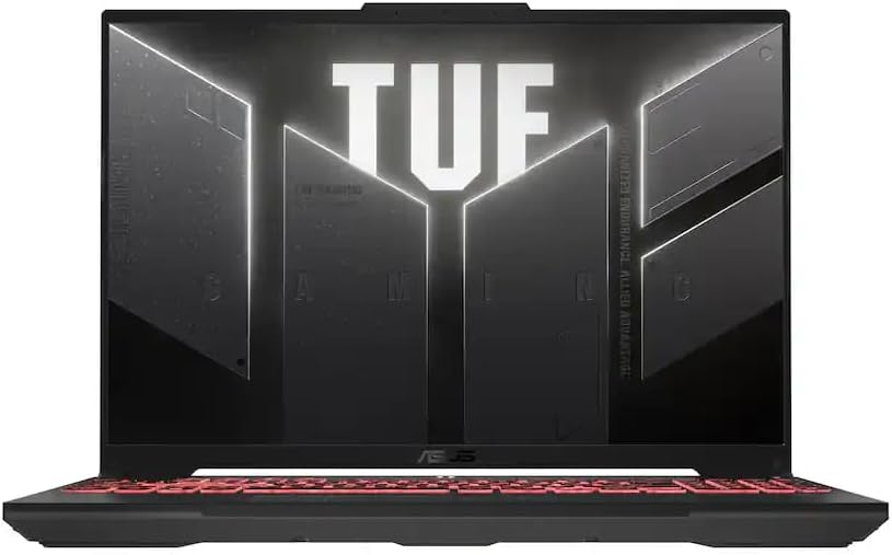 ASUS TUF A16 16' Gaming Laptop, WUXGA/1920 x 1200 Pixels 144Hz Screen, GeForce RTX 4050 6GB GDDR6, AMD Ryzen 7 7445HS 6 Cores, 64GB DDR5+4TB SSD, Wi-Fi 6, HDMI 2.1, Numeric Keypad, Win11 Home