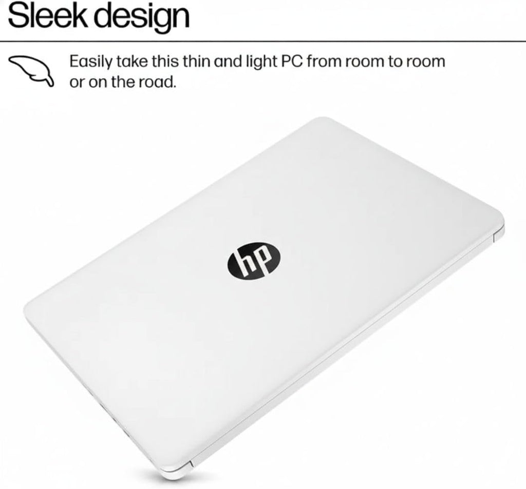 HP New Ultrabook Laptop with Copilot AI | 16GB RAM - 512GB SSD | 2026 Edition - Intel Core | Microsoft Office 365 Included, Webcam, Thin & Portable | Windows 11 no Mouse