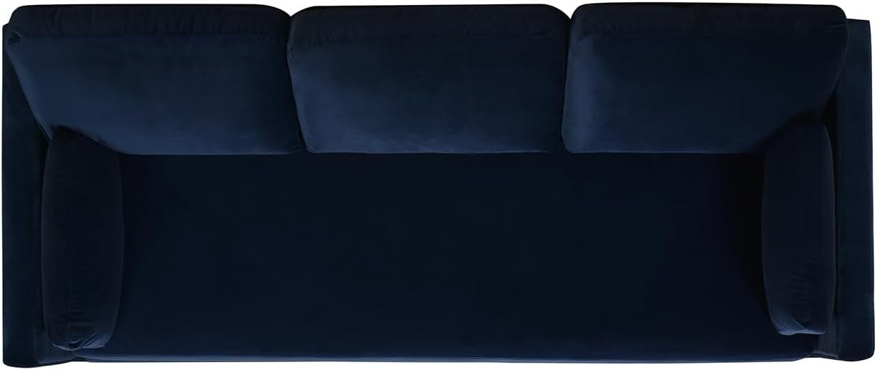 Jennifer Taylor Home Knox 84' Modern Farmhouse Performance Velvet Living Room Sofa Couch