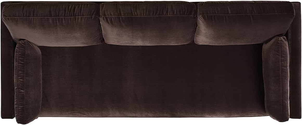 Jennifer Taylor Home Knox 84' Modern Farmhouse Performance Velvet Living Room Sofa Couch