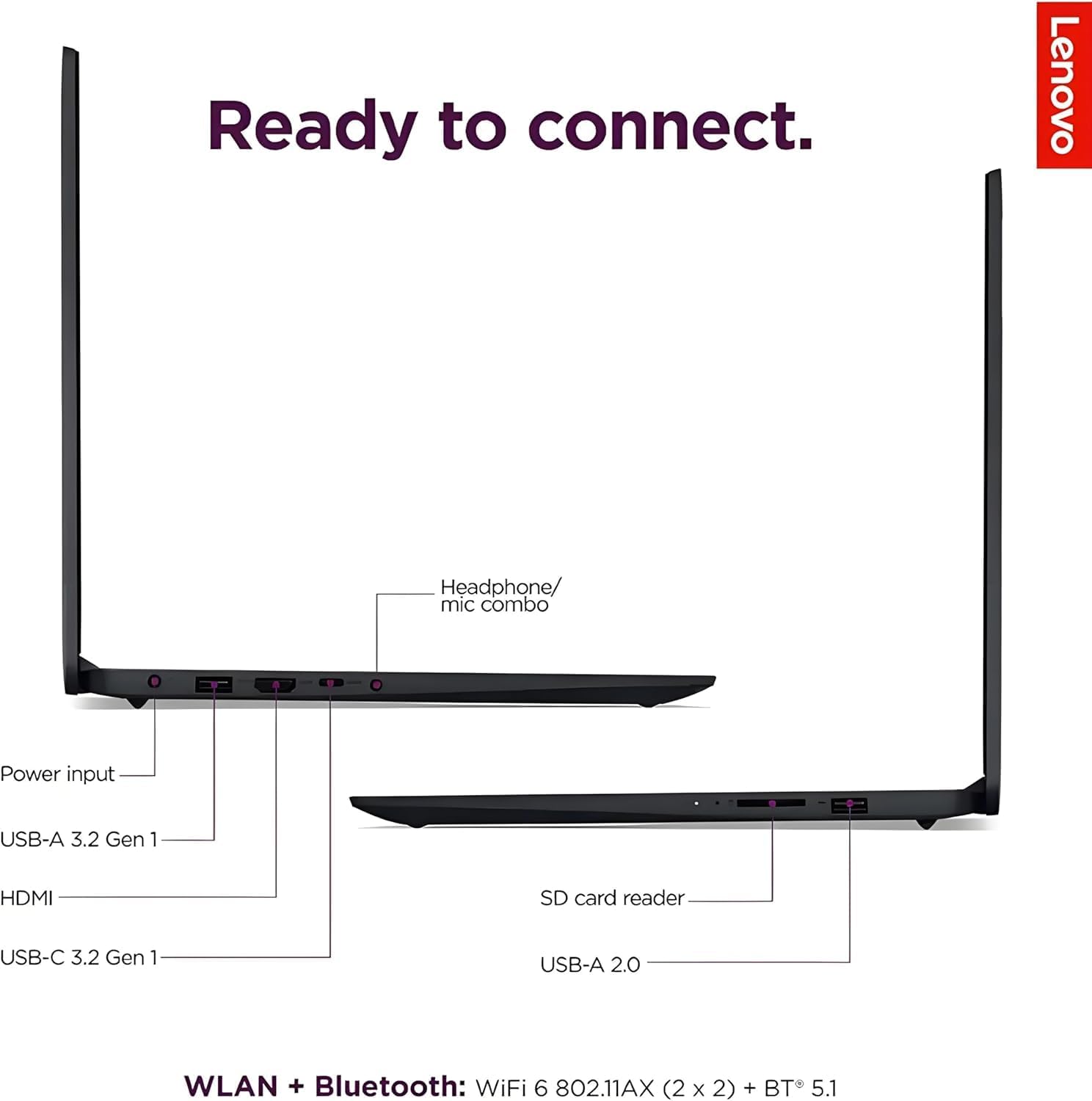 Lenovo New IdeaPad 15.6' Touchscreen Business Laptop with Office Web Apps | 8GB RAM - 1TB SSD | 2026 Edition | Intel Core i5-1335U 10-core Processor(Beats i7-1255U) | Windows 11 Home