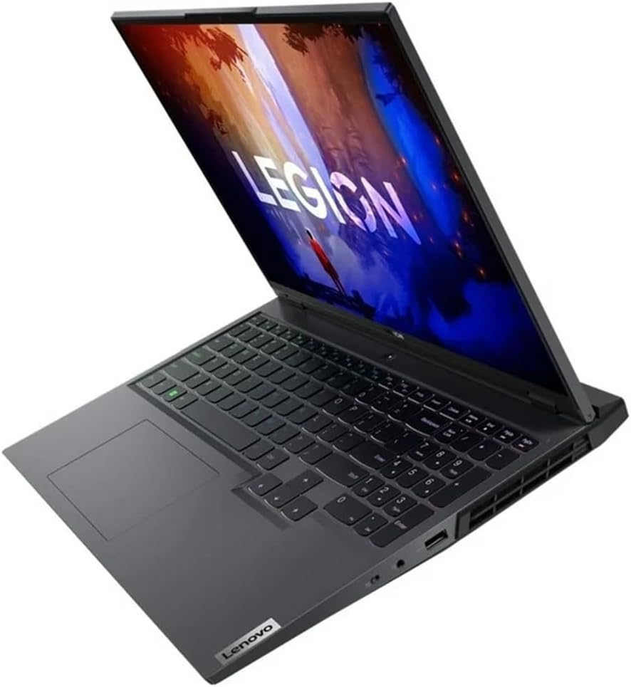 Lenovo Legion 5 Pro 16ARH7H 16' WQXGA 165Hz Gaming Laptop, AMD Ryzen 7 6800H 3.2GHz, 16GB RAM, 1TB SSD, NVIDIA GeForce RTX 3070 Ti 8GB, Windows 11 Home, Storm Gray