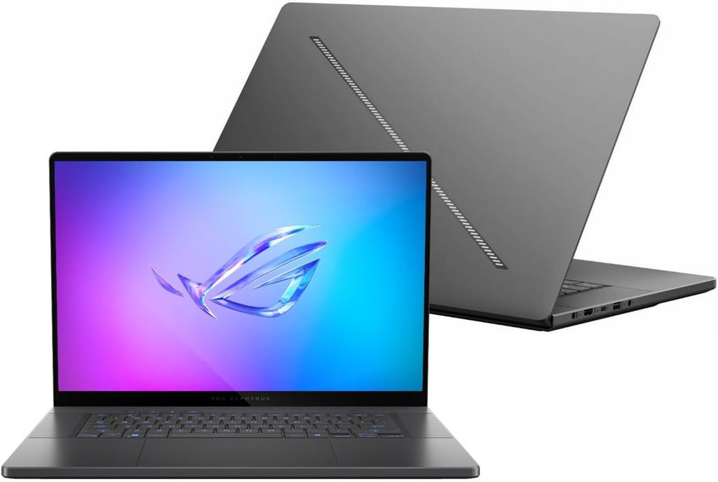 EXCaliberPC [2025] ASUS ROG Zephyrus G16 GU605CR-G16.U95070TI (Intel Core Ultra 9 285H, 32GB RAM, 1TB NVMe SSD, NVIDIA GeForce RTX 5070Ti, 16' 240Hz OLED, Windows 11) Gaming Laptop