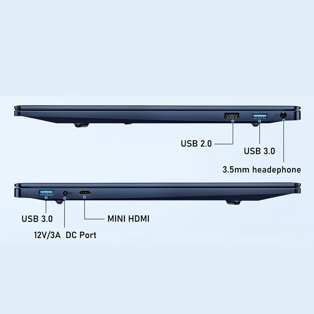 FUNYET Laptop Computer, Gaming Laptops 2026, 16 Inch Lap Top PC Windows 11 Pro, 16GB RAM 1TB SSD, Intel N150 Processor(up to 3.6GHz), Office 365, Backlit Keyboard, 2-Year Warranty, Students, Business