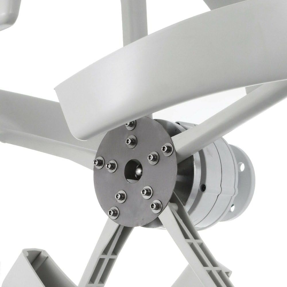 600W Vertical Axis Wind Turbine, 12V Brushless Generator, DIY 5-Blade Windmill, Portable Outdoor Power Generator, Renewable Energy for Home, Eco-Friendly Energy Solution
