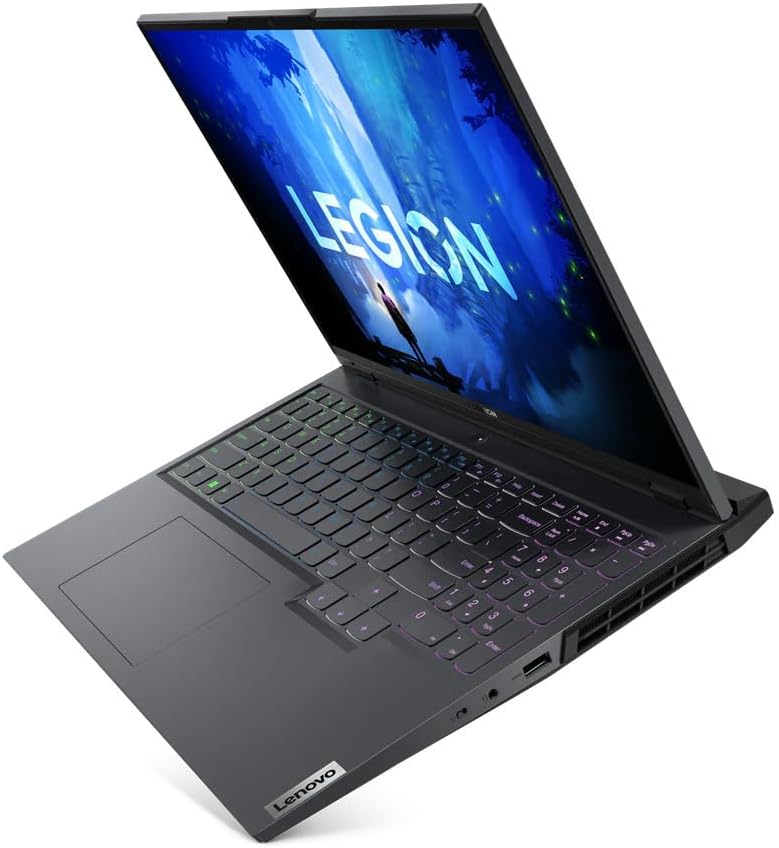 Lenovo Legion 5 Pro 16IAH7 82S00003US 16 Gaming Notebook - WQXGA - 2560 x 1600 - Intel Core i7 12th Gen i7-12700H Tetradeca-core [14 Core] 2.30 GHz - 16 GB Total RAM - 512 GB SSD - Storm Gray