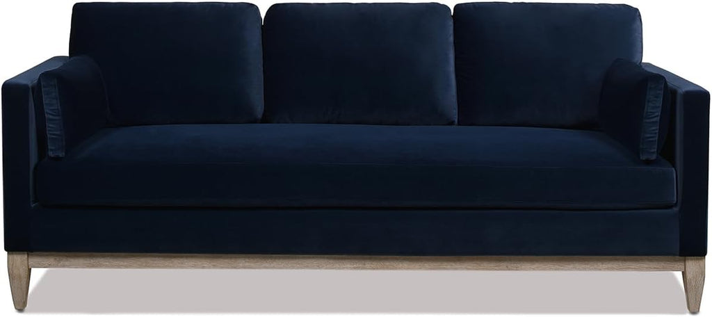 Jennifer Taylor Home Knox 84' Modern Farmhouse Performance Velvet Living Room Sofa Couch