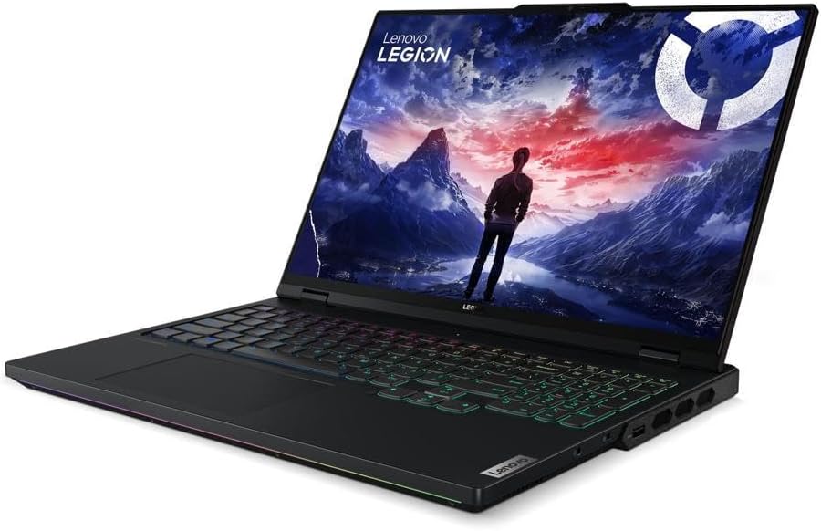 Lenovo Legion Pro 7i Gen 9 16' Gaming Laptop (2024 Model) Intel Core i9-14900HX 24C, NVIDIA GeForce RTX 4090 16GB, 32GB RAM, 2TB (1TB+1TB) NVMe SSD, 16.0' IPS QHD+ 500 nits 240Hz, Windows 11 Home