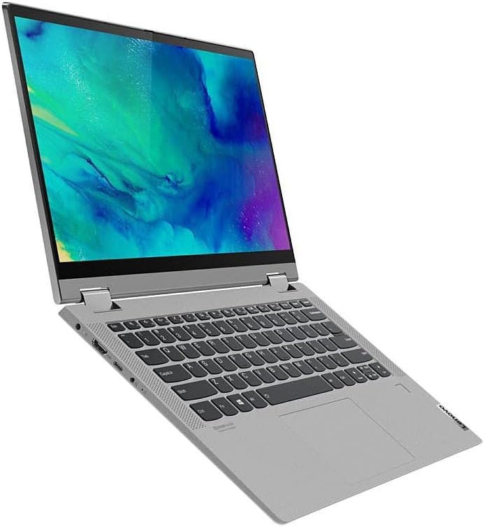 Lenovo IdeaPad Flex 5 14' Convertible Laptop, FHD (1920 x 1080) Touch Display, Intel Core i5-1035G1 Processor, 8GB DDR4 Onboard RAM, 128GB SSD, Intel UHD Graphics, Win 10, 81X1004RUS, Graphite Grey