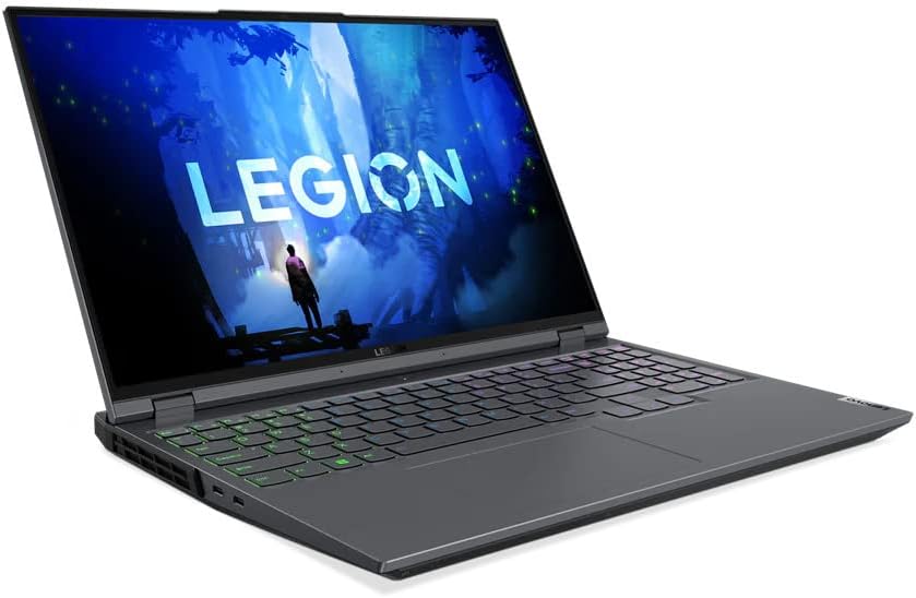Lenovo Legion 5 Pro 16IAH7 82S00003US 16 Gaming Notebook - WQXGA - 2560 x 1600 - Intel Core i7 12th Gen i7-12700H Tetradeca-core [14 Core] 2.30 GHz - 16 GB Total RAM - 512 GB SSD - Storm Gray
