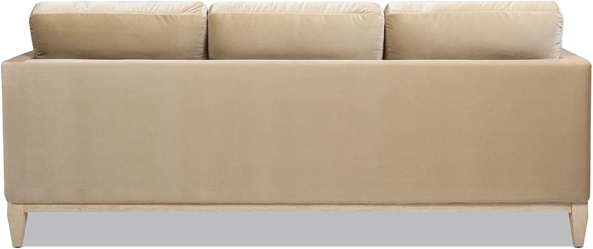 Jennifer Taylor Home Knox 84' Modern Farmhouse Performance Velvet Living Room Sofa Couch