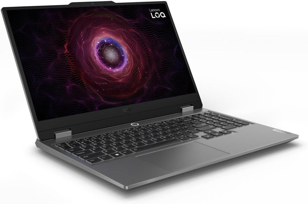 Lenovo LOQ 15ARP9 2024 Gaming Laptop 15.6' FHD IPS 144Hz 8-Core AMD Ryzen 7 7435HS 16GB DDR5 512GB SSD NVIDIA GeForce RTX 4050 6GB GDDR6 Wi-Fi 6 Backlit Keyboard Win11 Home w/ONT 32GB USB
