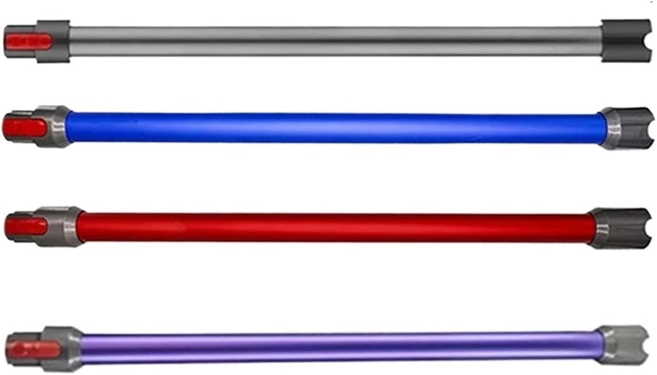 Quick Release Telescopic Tube ，Compatible for Dyson ，V15 V11 V10 V8 V7 Stick Vacuum Cleaner Extension Tube Replacement Parts Extension Rod(Light Grey)