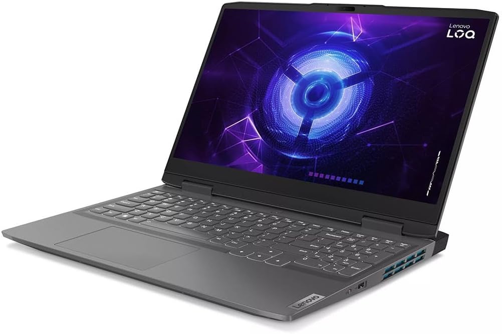 Lenovo LOQ 15.6' Full HD 144Hz Gaming Laptop Intel Core i5-12450H 8GB RAM 512GB SSD NVIDIA GeForce RTX 3050 6GB Storm Gray
