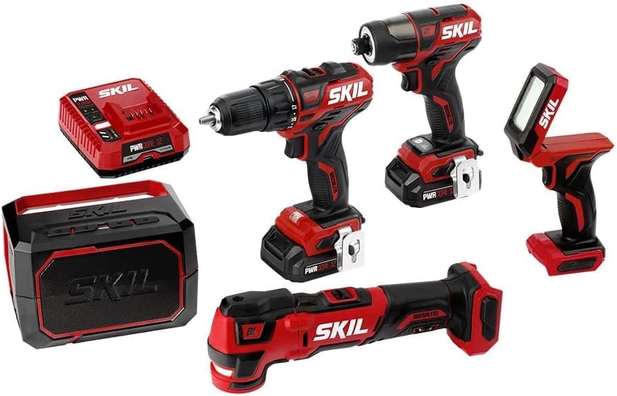 SKIL PWRCore 12 Brushless 12V 5-Tool Kit