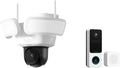 AOSU Floodlightcam Pro Wired + 2K New Doorbell Camera (3:4 Aspect Ratio) - No Monthly Fee