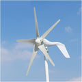 Wind Generator 1000W 24V Wind Turbine Generator With MPPT Controller Wind Turbine Generator With 8 Blades Small Wind Turbine For Home Use Low Noise High Efficiency for Marine RV Home Windmill Gener (5