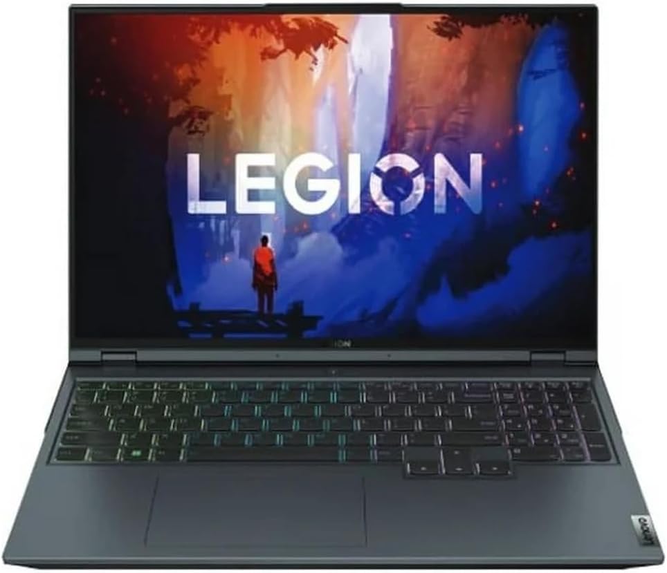 Lenovo Legion 5 Pro 16ARH7H 16' WQXGA 165Hz Gaming Laptop, AMD Ryzen 7 6800H 3.2GHz, 16GB RAM, 1TB SSD, NVIDIA GeForce RTX 3070 Ti 8GB, Windows 11 Home, Storm Gray