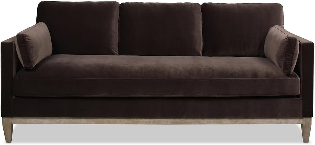 Jennifer Taylor Home Knox 84' Modern Farmhouse Performance Velvet Living Room Sofa Couch