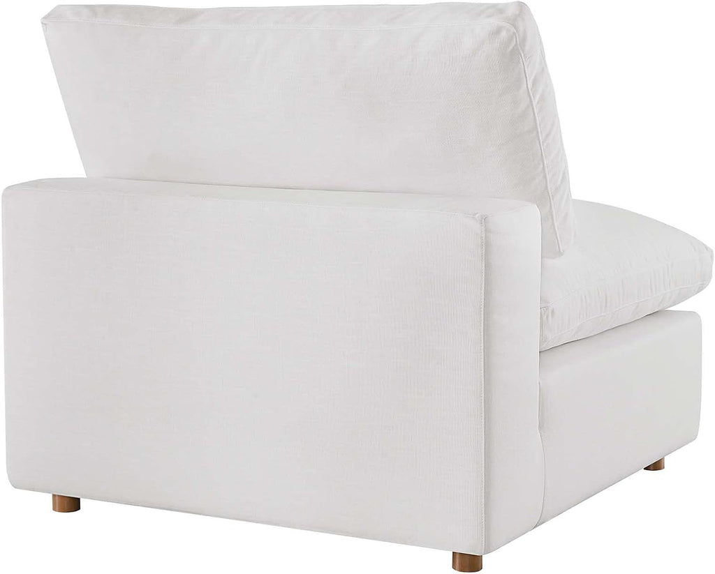 Modway Commix Down-Filled Overstuffed Upholstered 4-Piece Sectional Sofa