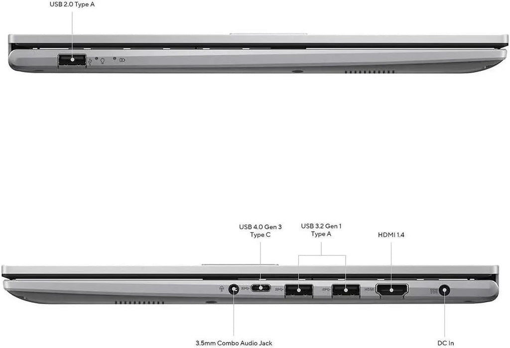 ASUS Vivobook Laptop 15.6' FHD Touchscreen | 10-Core Intel 7 150U | Intel Iris Xe Graphics | Webcam | Backlit |Silver | 16GB RAM | 1024GB SSD | Windows 11 Home | Bundle with Stylus Pen
