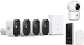 2K WirelessCam Pro System 4-Cam-Kit + Doorbell Camera + Indoor Camera