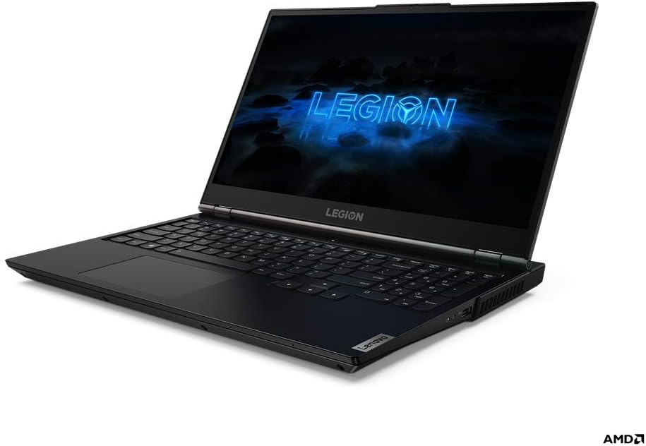 Lenovo Legion 5 Gaming Laptop, 15.6' FHD IPS Display, AMD Ryzen 5 4600H, Webcam, Backlit Keyboard, Wi-Fi 6, USB-C, HDMI, GeForce GTX 1650 Ti, Windows 10 Home, 8GB Memory, 256GB PCIe SSD + 1TB HDD