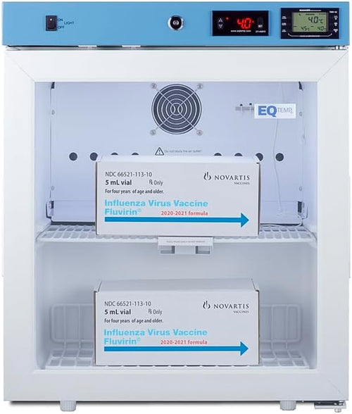 1.94 cu. ft Vaccine Refrigerator, Medical Storage, Healthcare Fridge, Compact Glass Door- ACR22G