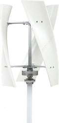 Wind Turbine Generator Kit,1000W 12V 24V 48V Portable Vertical 3 Blade Wind Generator Kit with Charge Controller Suitable for Wind Power, Solar Energy, and Batteries