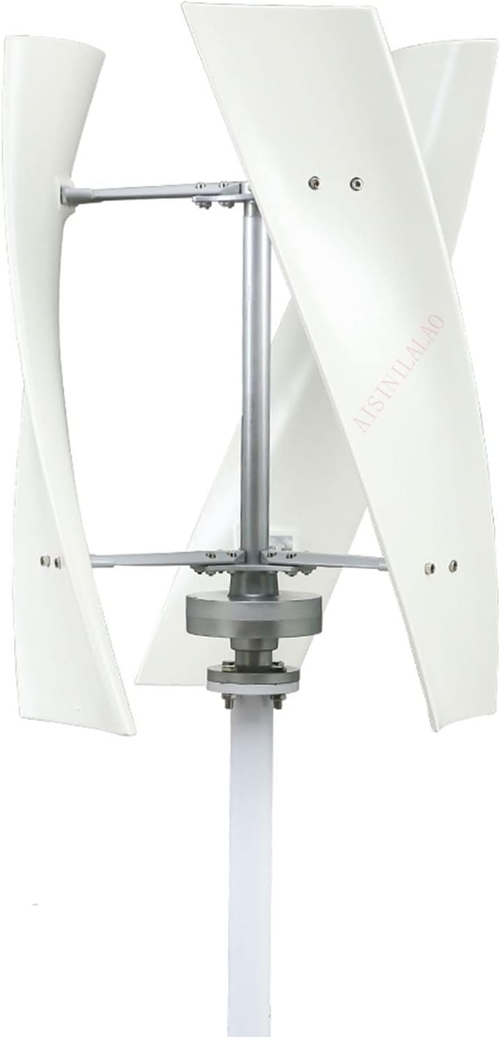 Wind Turbine Generator Kit,1000W 12V 24V 48V Portable Vertical 3 Blade Wind Generator Kit with Charge Controller Suitable for Wind Power, Solar Energy, and Batteries