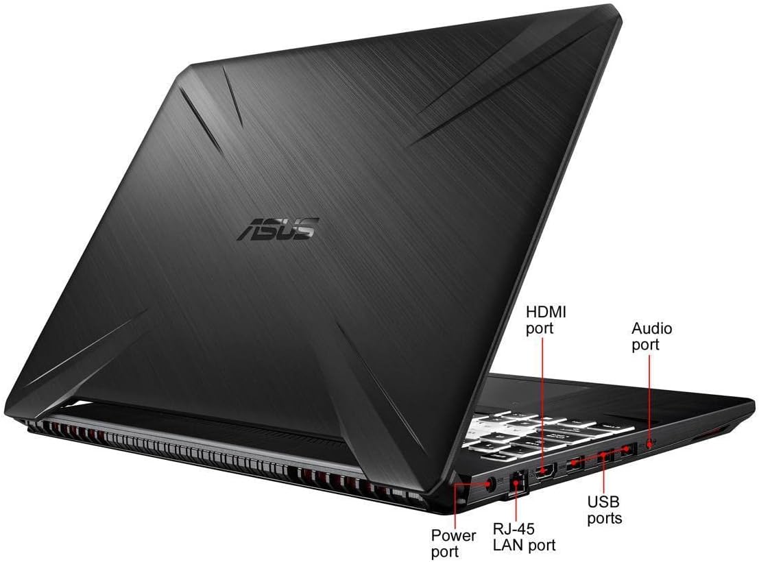ASUS TUF Gaming Laptop, 15.6' 144Hz Full HD IPS-Type Display, Intel Core i7-9750H Processor,Gigabit Wi-Fi 5, Windows 10 Home, FX505GT-AB73