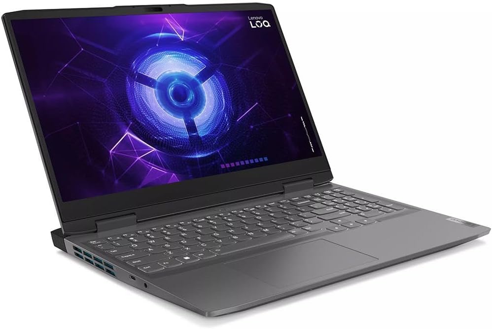 Lenovo LOQ 15.6' Full HD 144Hz Gaming Laptop Intel Core i5-12450H 8GB RAM 512GB SSD NVIDIA GeForce RTX 3050 6GB Storm Gray