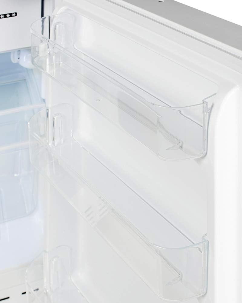Accucold 20' Refrigerator - Freezer, Built-in, Undercounter, Breakroom, General Purpose, 2.68 cu.ft. Capacity, ADA Compliant, White - ADA302RFZ