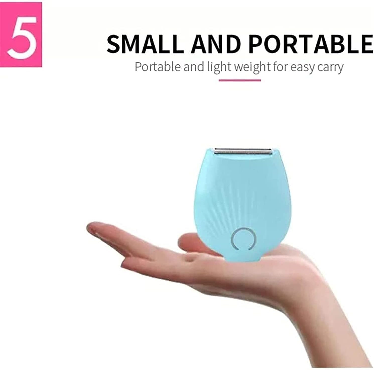 zhanghong Epilator for Women, Woman Shaver Electric Shaver for Face Leg Armpit Arm Bikini Line Body,Wet & Dry Using USB Charging