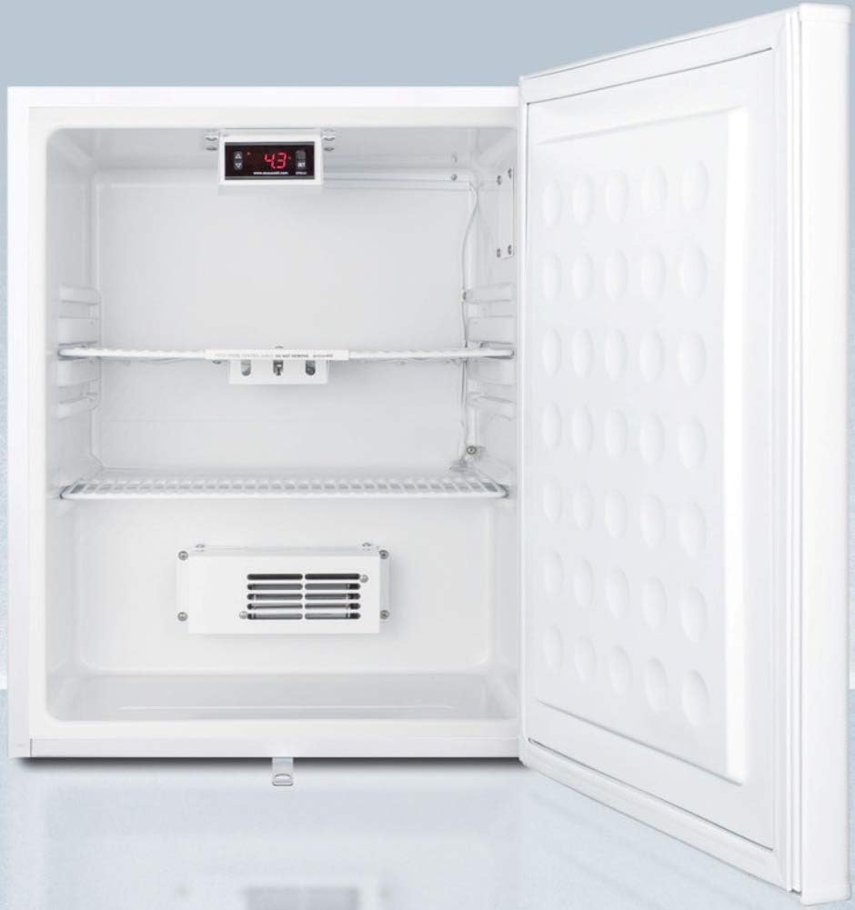 ACCUCOLD Compact Refrigerator - White Medical Mini Fridge, 2.4 cu.ft. capacity- FF28LWHPRO