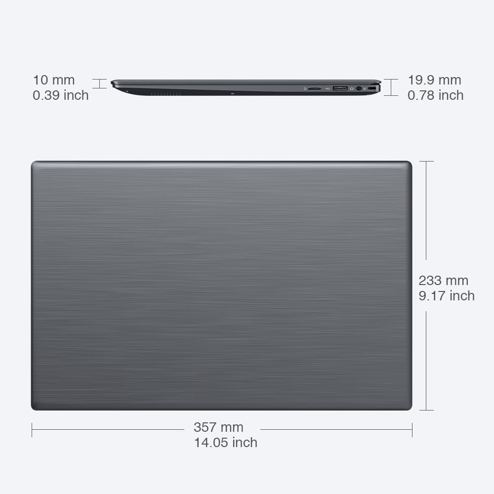 Laptop Computer, 12GB DDR5/1TB SSD, N95 Quad-Core, 15.6 inch 1920x1080 FHD Display, Dual Band WiFi, BT5.0, Fingerprint Unlock/Physical Camera Switch (Gray)