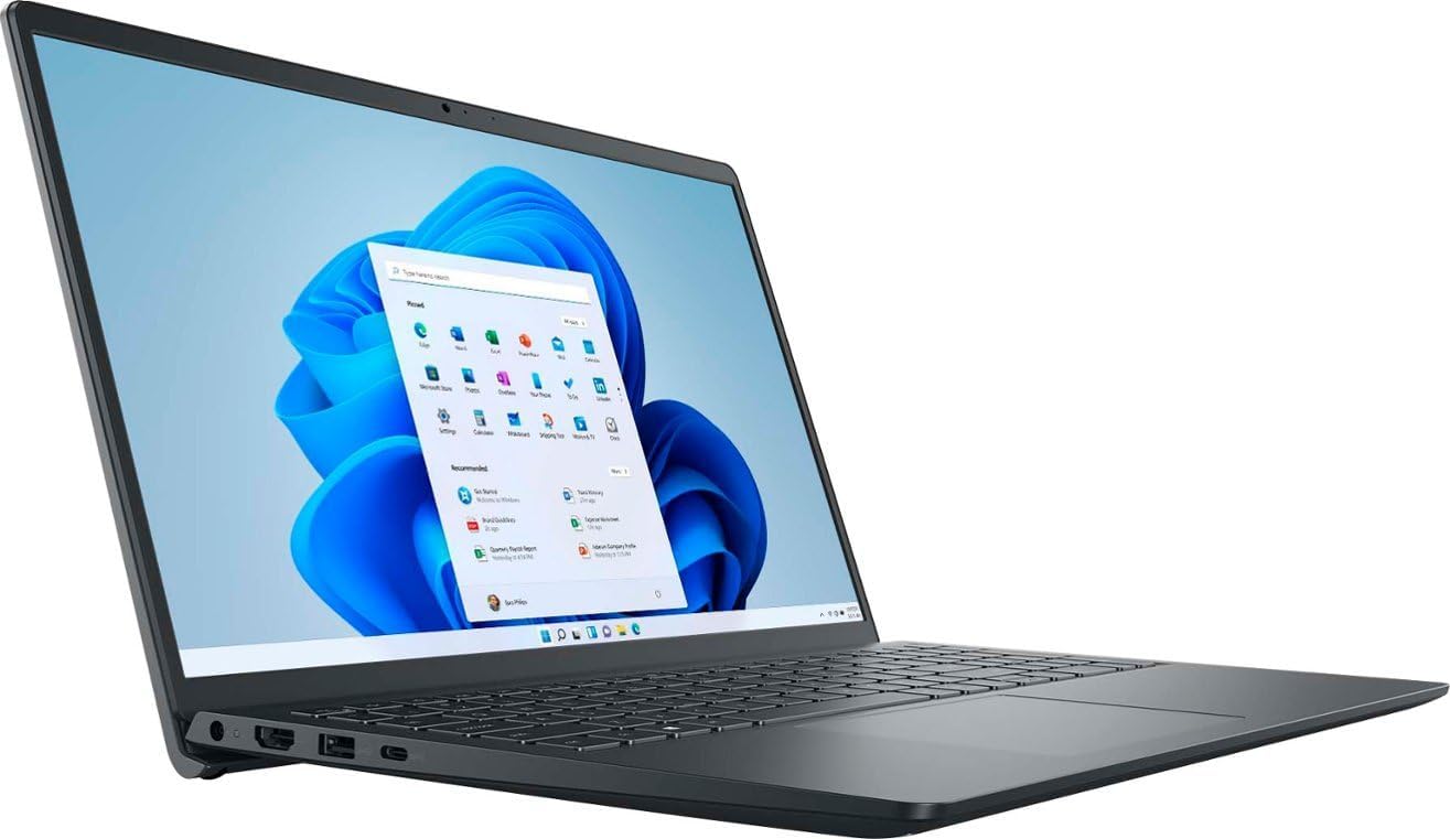 Dell Inspiron 15 15.6' Laptop (FHD Touchscreen, AMD Ryzen 5 7530U, 32GB RAM, 1TB PCIe SSD, (6-Core Beat i7-1165G7)) Numeric Keypad, Webcam, Inspiron 3000 3535, Win 11 Home, Carbon Black