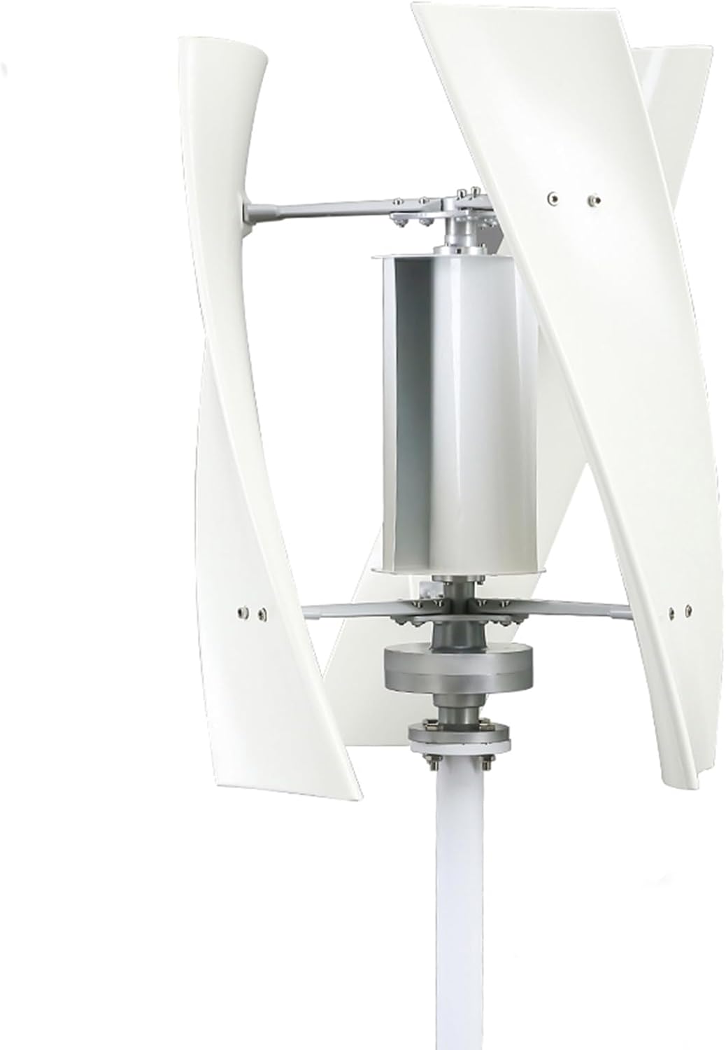 Wind Turbine Generator Kit, 1000W-6000W 12V/24V/48V 3 Blade with Charge Controller Portable Vertical Wind Power Turbine Generator Kit