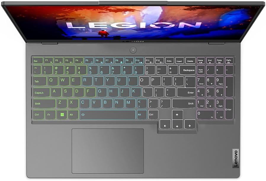 Lenovo Legion 5 Gaming Laptop: 15.6' FHD 1920x1080 144Hz • AMD Ryzen 7 7840HS • 16 GB DDR5 SDRAM • 1 TB NVMe SSD • W11H • Wi-Fi 6 Numeric Keypad NVIDIA GeForce RTX 4060