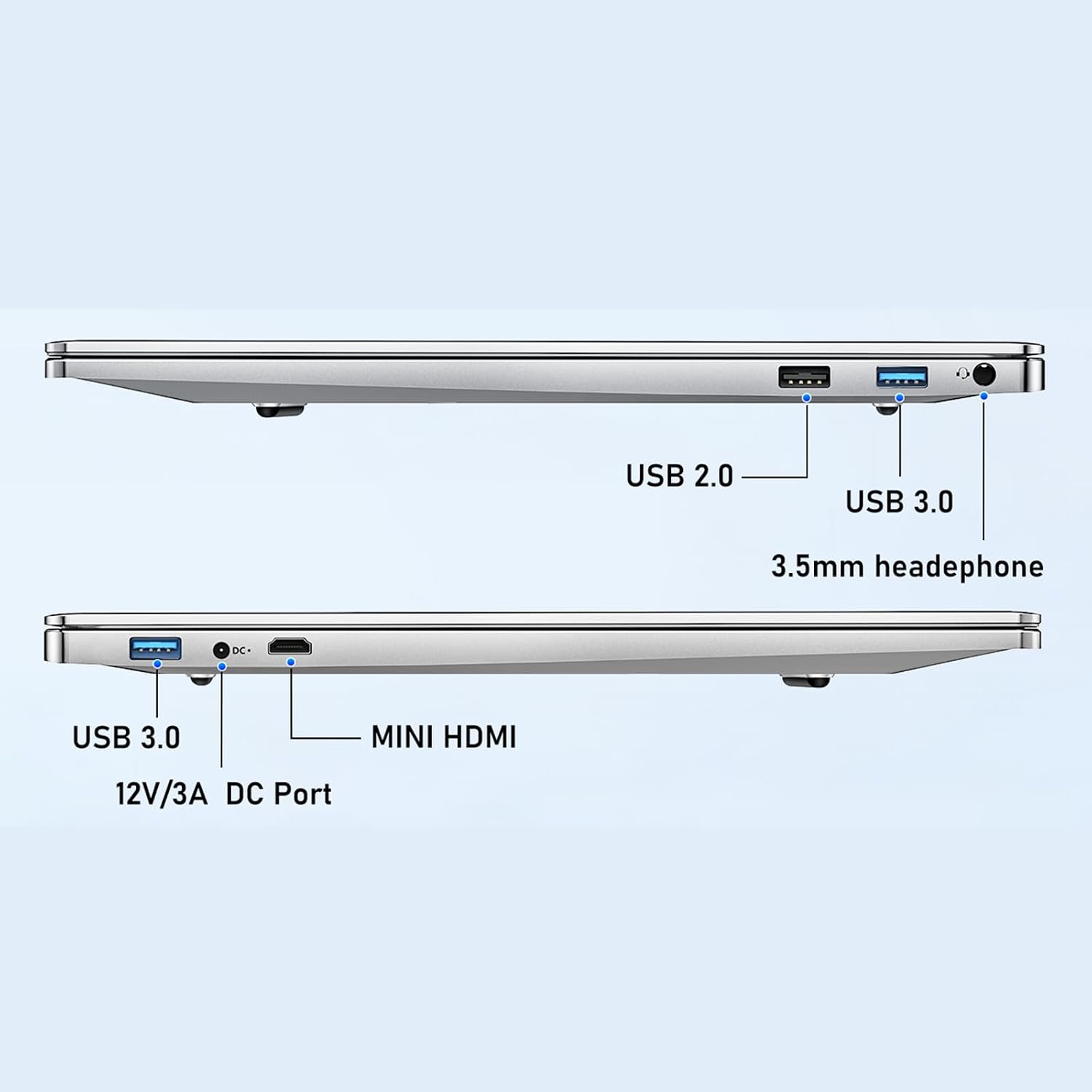 FUNYET Laptop Computer, Gaming Laptops 2026, 16 Inch Lap Top PC Windows 11 Pro, 16GB RAM 512GB SSD, Intel N150 Processor(up to 3.6GHz), Office 365, Backlit Keyboard, 2-Year Warranty
