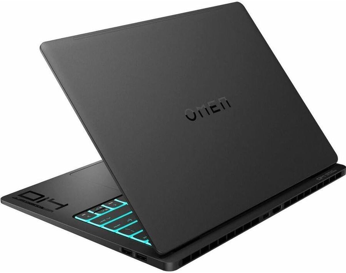 HP OMEN Transcend 14-fb0761nr 14' 2.8K 120Hz OLED Gaming Laptop, Intel Core Ultra 7 155H 1.4GHz, 16GB RAM, 1TB SSD, NVIDIA GeForce RTX 4060 8GB, Windows 11 Home, Shadow Black