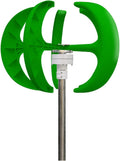 Wind Turbines Generator 1000W 12V/24V Wind Turbine Generator 5 Blades Wind Turbine Generator Lantern Vertical Axis Motor Kit for Home Hybrids Streetlight Use Electromagnetic (3 With off grid system)